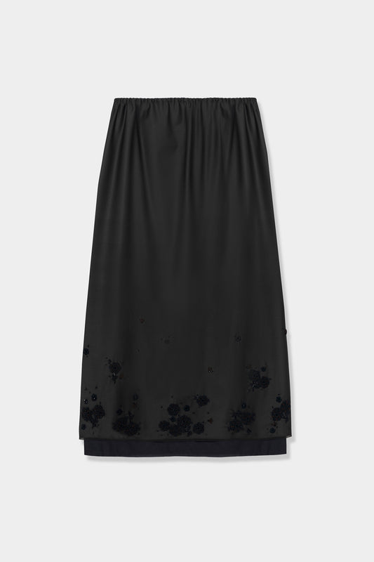 TAILORED EMBELLISHED SKIRT