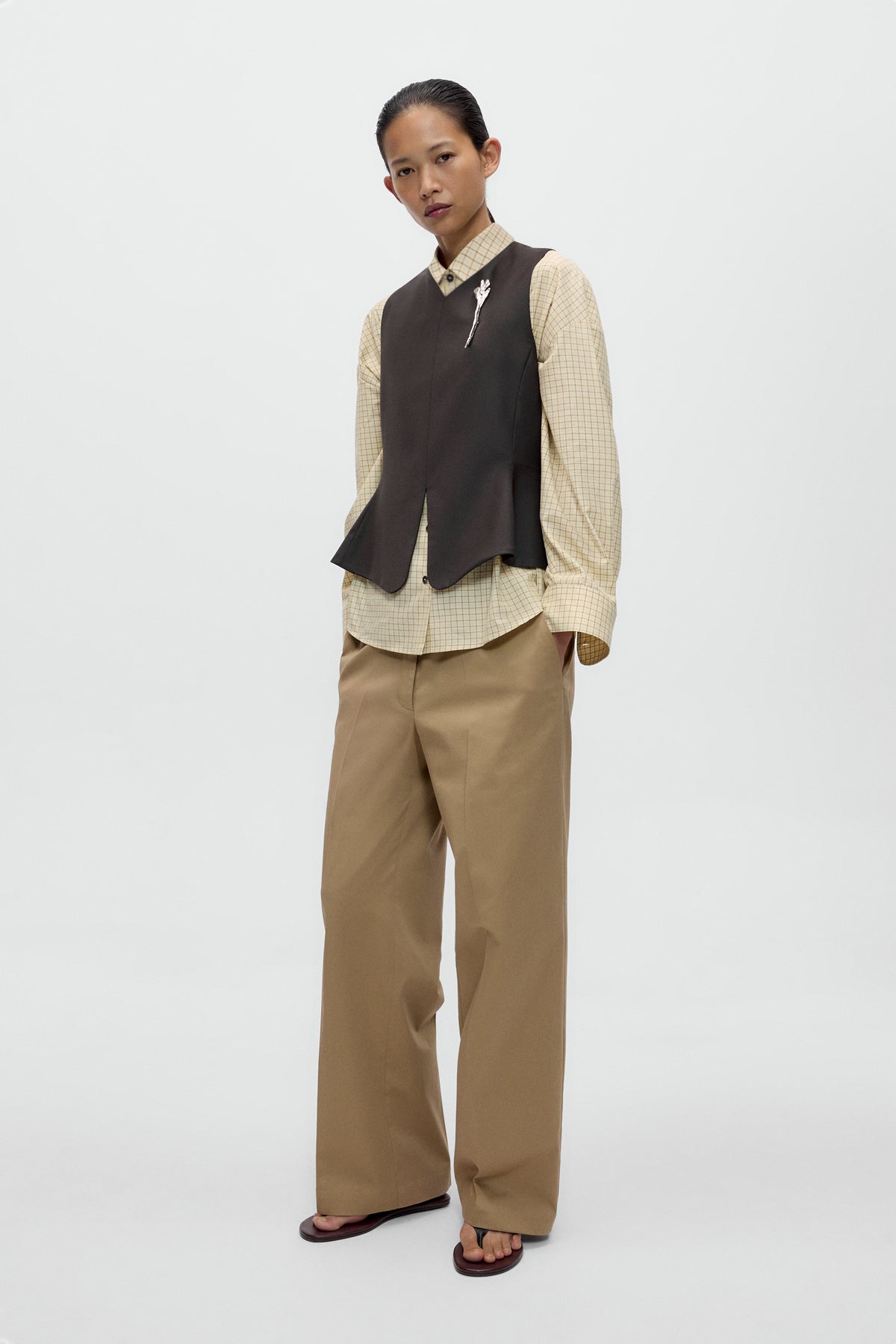 CHALECO SASTRE PEPLUM image 2