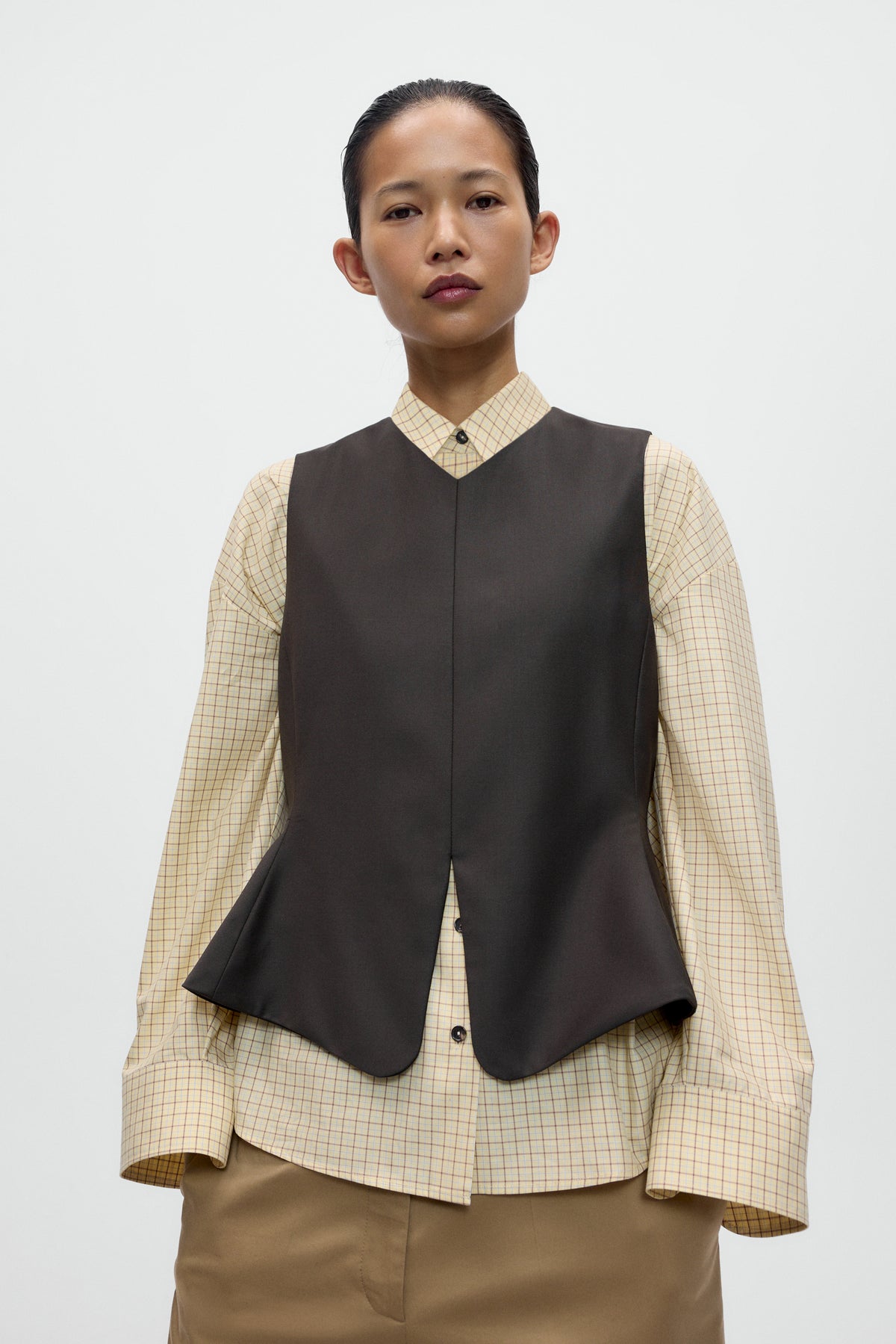 CHALECO SASTRE PEPLUM image 1
