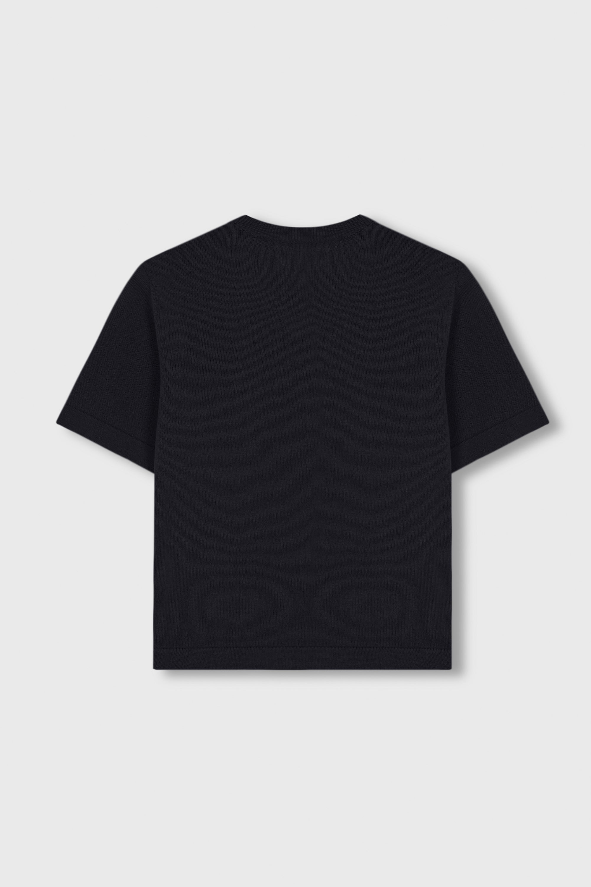 Merino Wool T-shirt Black Cordera