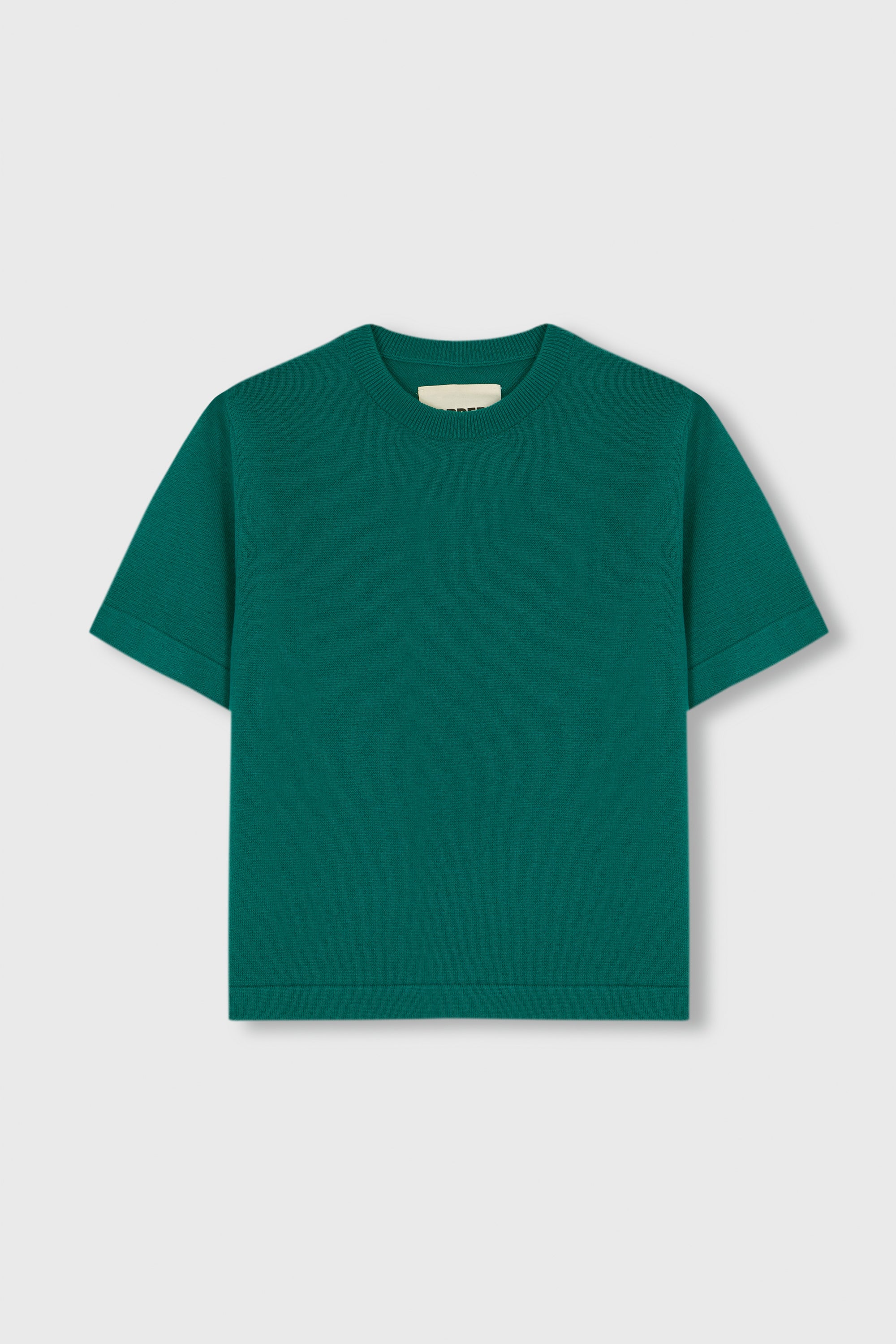 Merino Wool T-shirt Teal Green Cordera