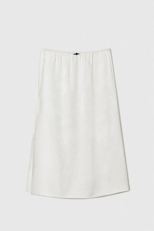 FLOWER JACQUARD SKIRT