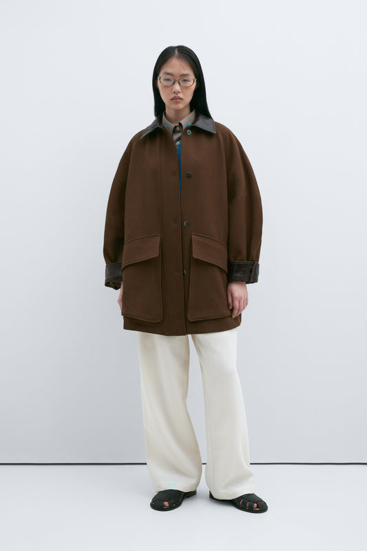 SHORT TRENCH COAT ROOT