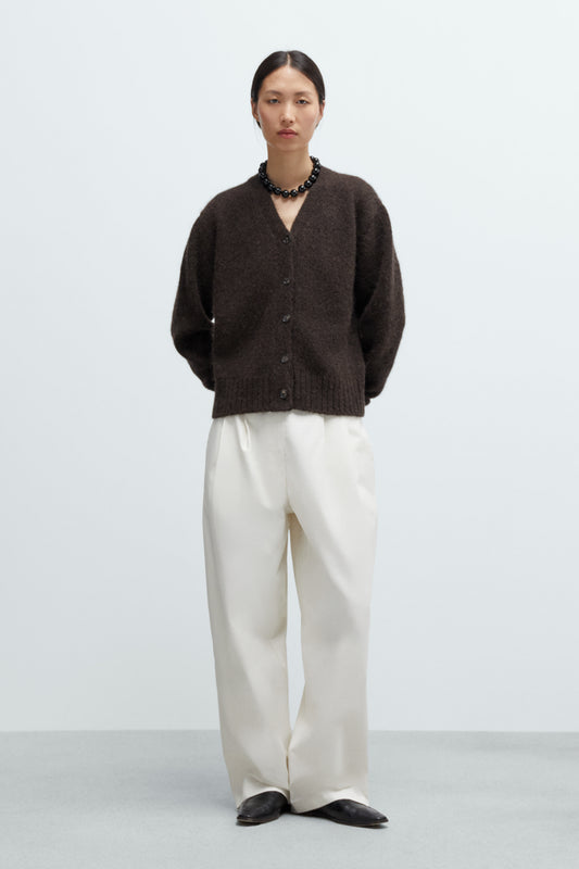 BABY ALPACA CARDIGAN