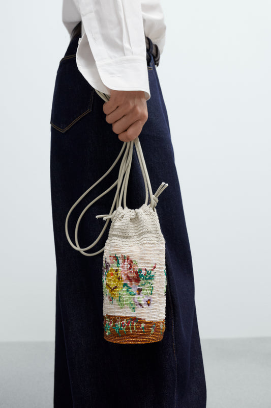 BOLSO DE CROCHET HECHO A MANO
