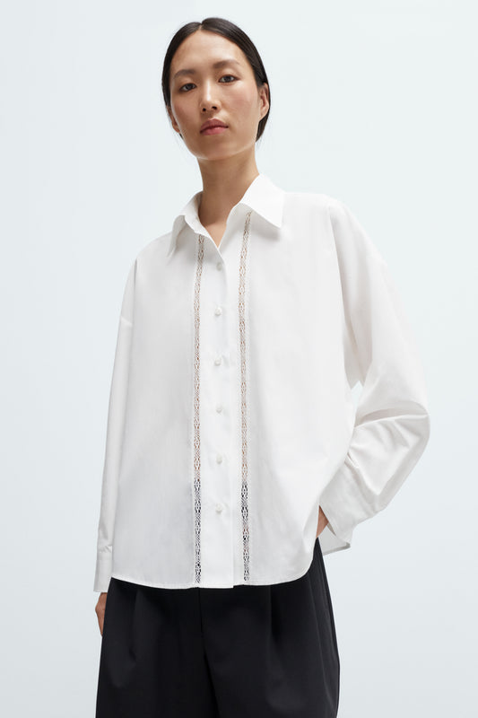 CAMISA DE ENCAJE