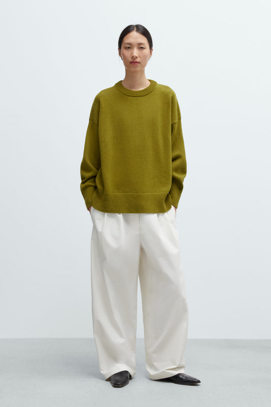 MERINO WOOL OVERSIZED SWEATER