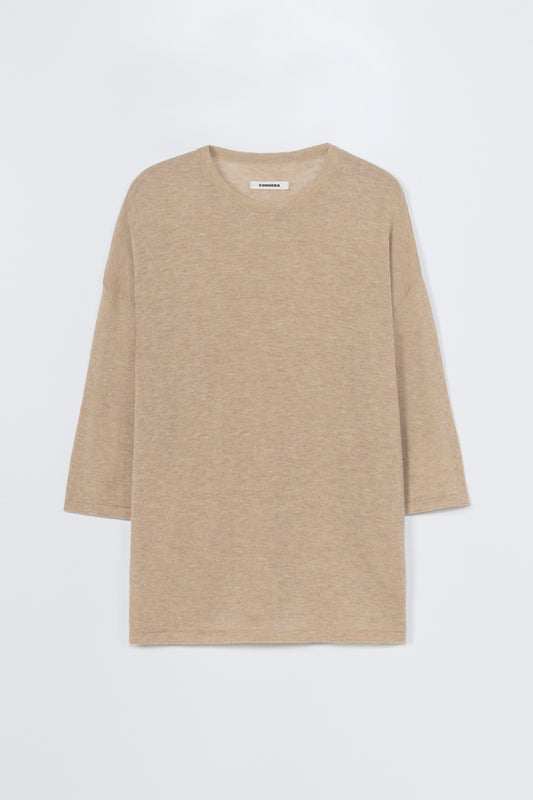 MERINO WOOL OVERSIZED T-SHIRT