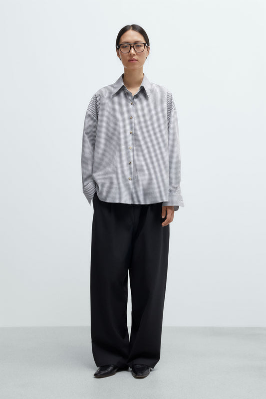 OVERSIZED SHIRT VICHY