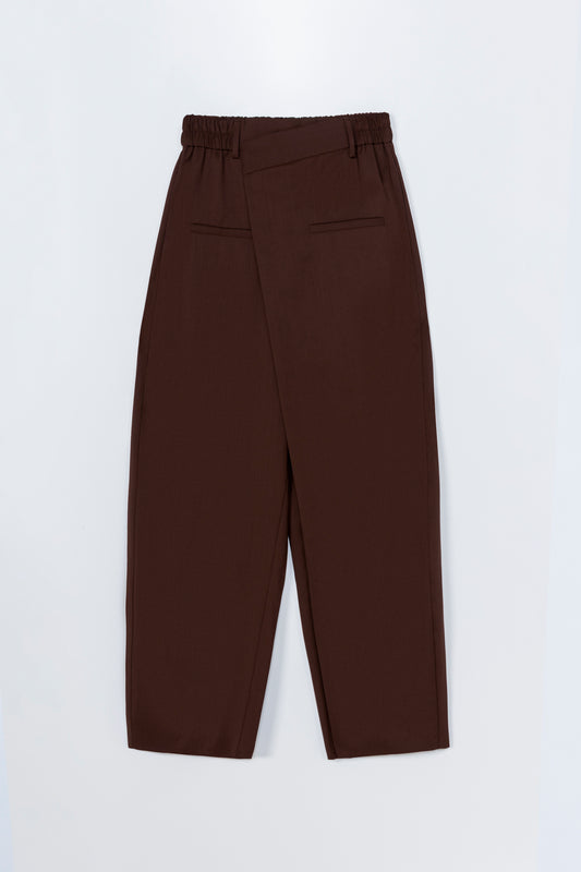 TAILORED CROSSOVER PANTS