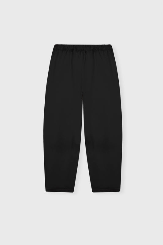 CURVED POCKET PANTS BLACK