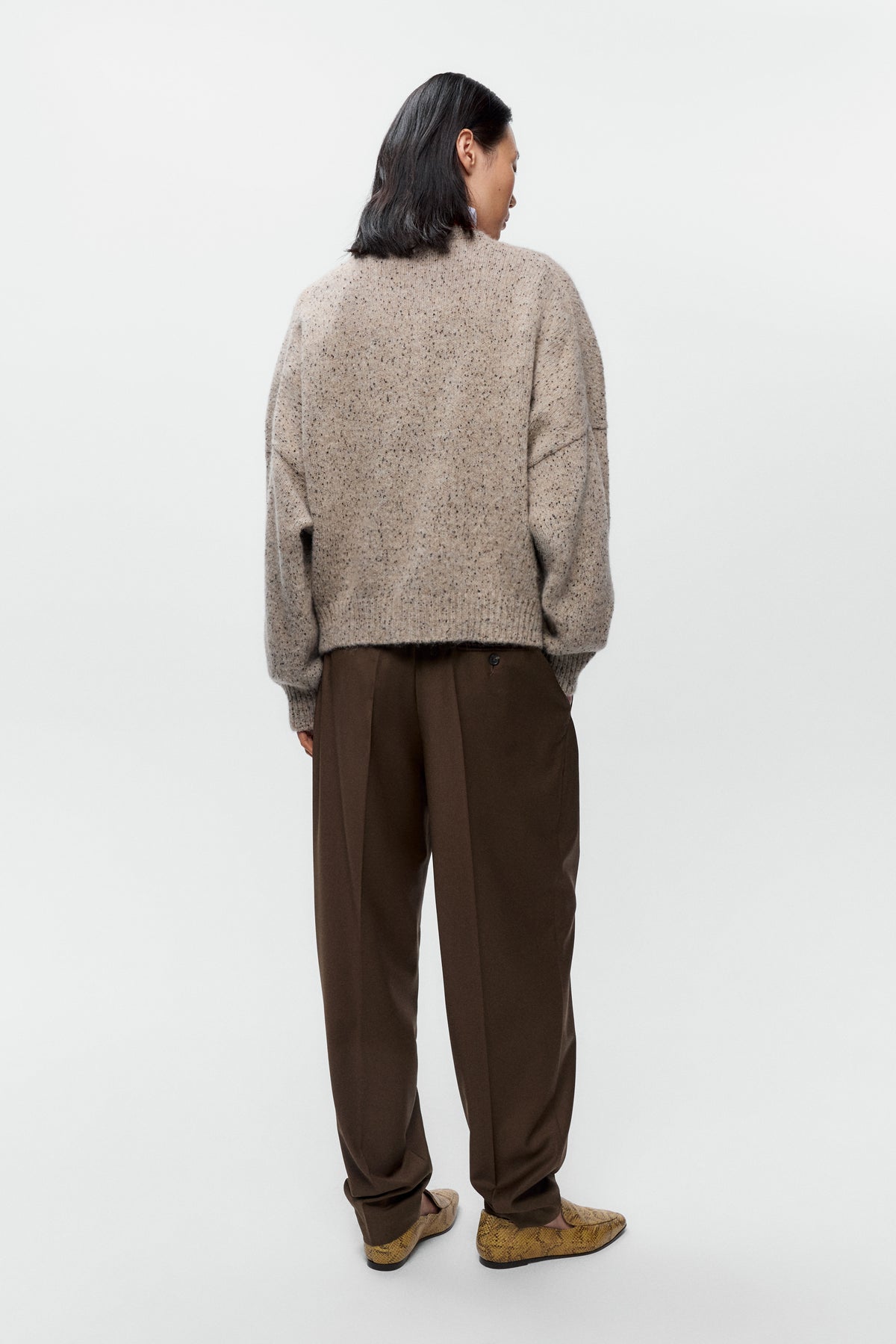 CÁRDIGAN OVERSIZE MOTEADO image 3