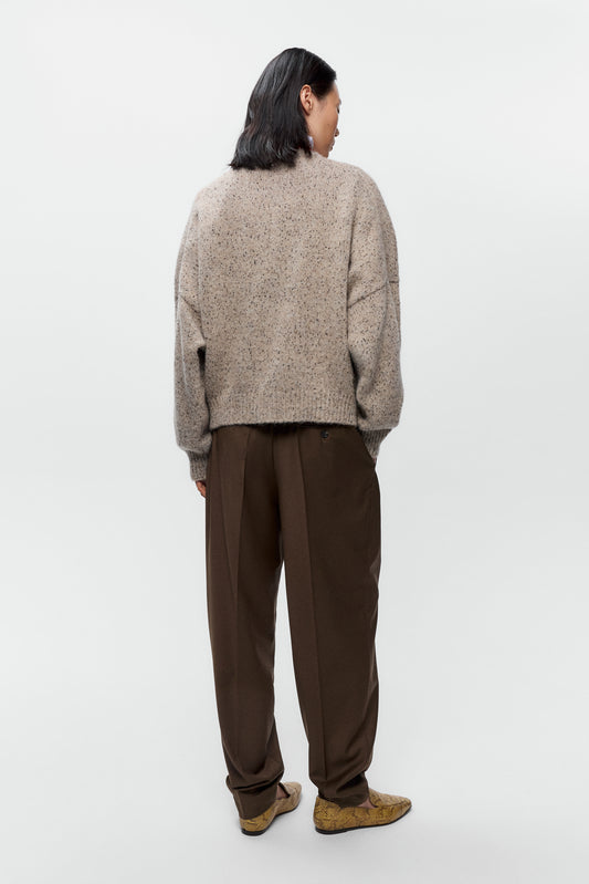 CÁRDIGAN OVERSIZE MOTEADO
