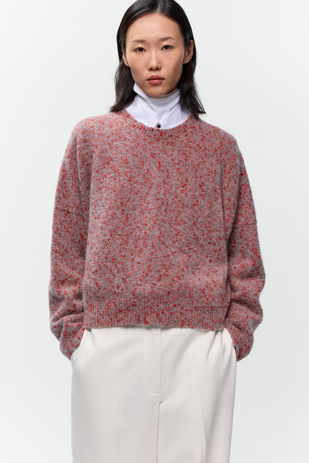 JERSEY CUELLO REDONDO MOTEADO image 2