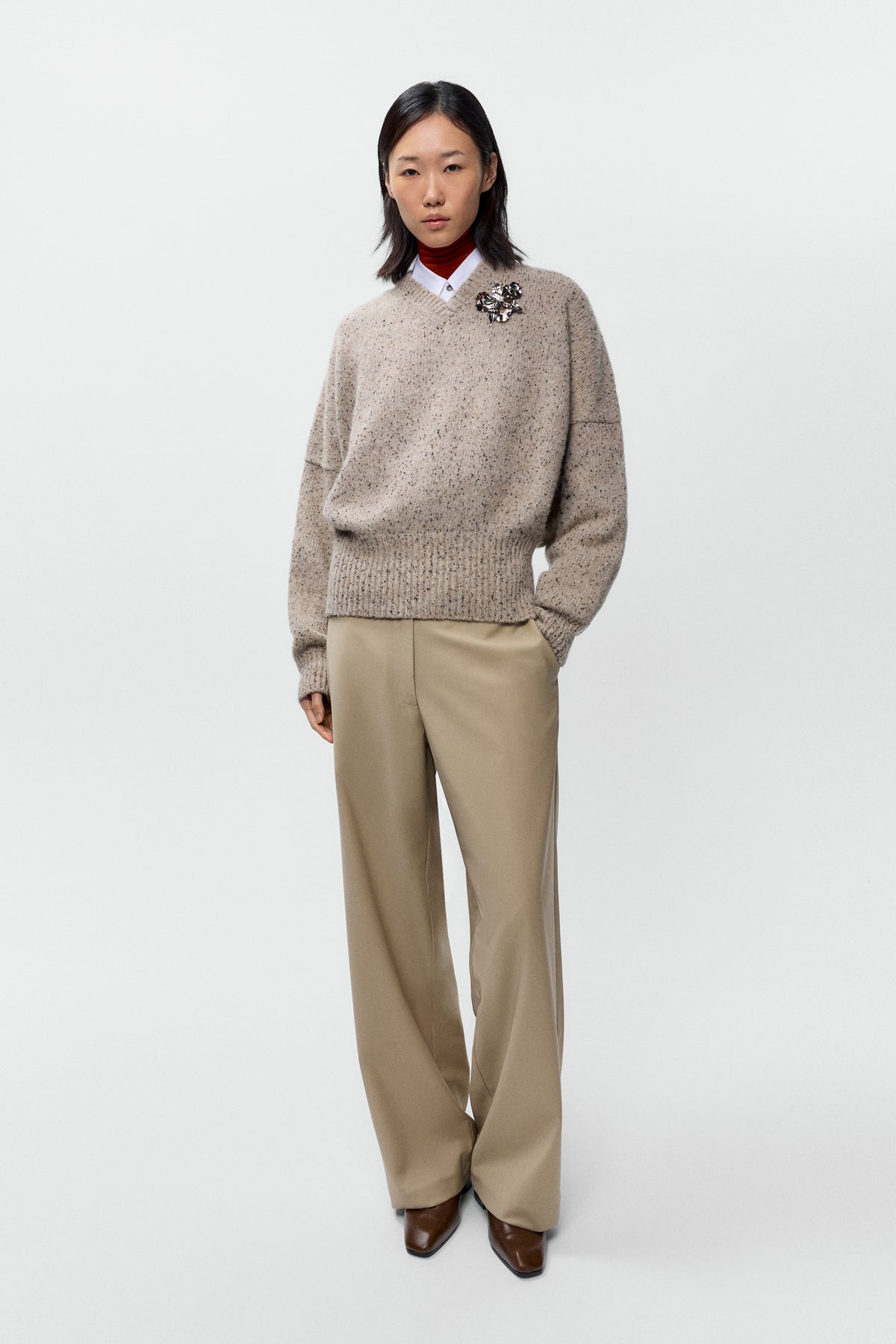 JERSEY ESCOTE PICO MOTEADO image 1