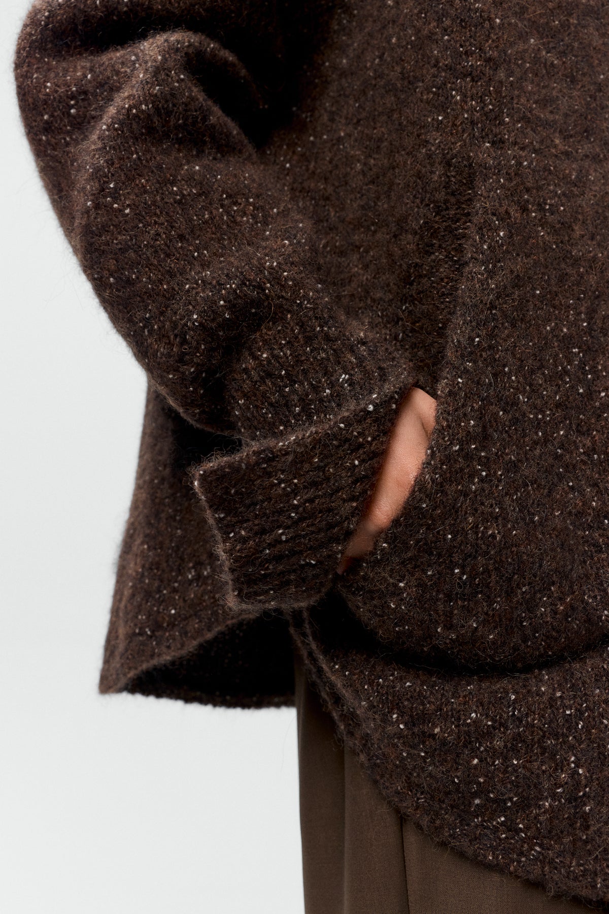 CHAQUETA CREMALLERA MOTEADA image 3