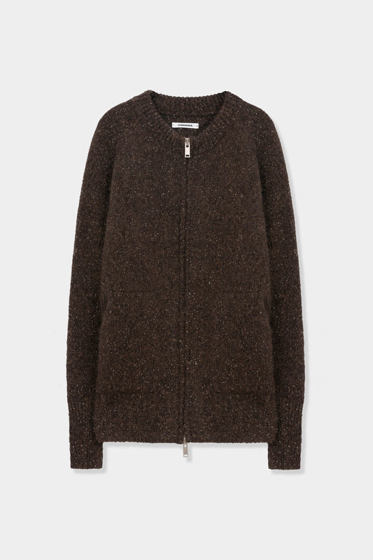 SPECKLED ZIP-JACKET