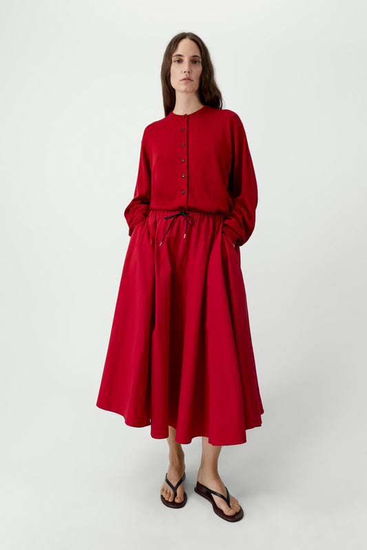 COTTON & SILK CARDIGAN