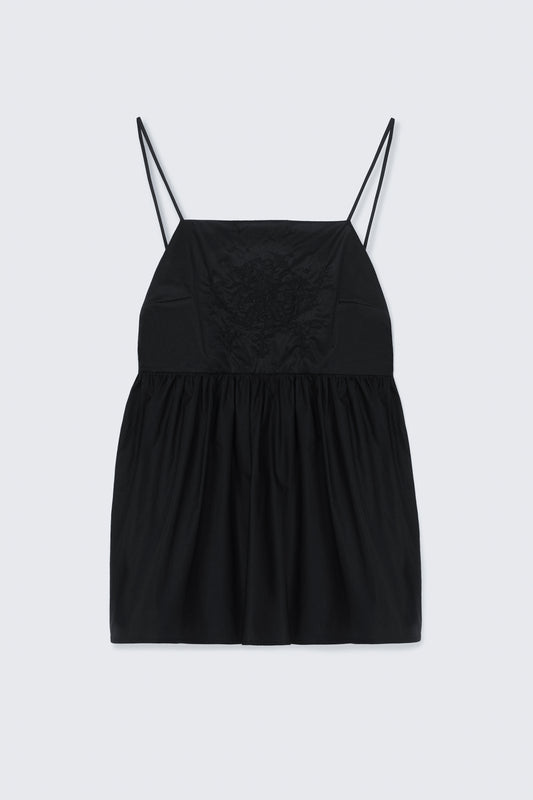 COTTON EMBROIDERED TOP