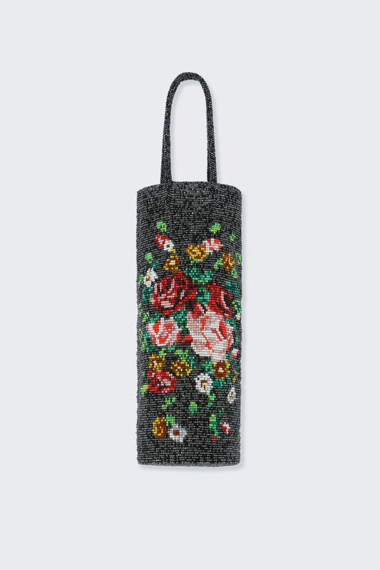 HANDMADE BEADED BAG ROSAS
