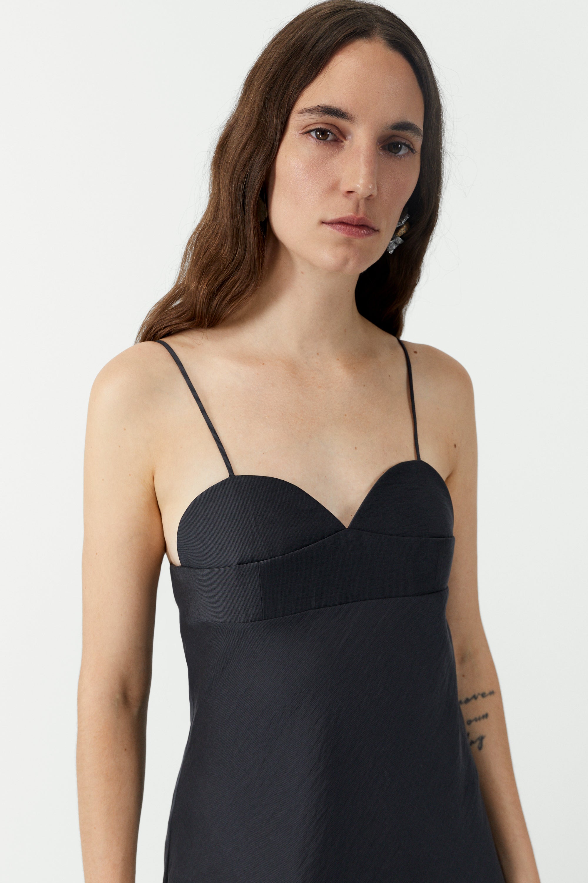 Heart-Shaped Dress Espresso Cordera