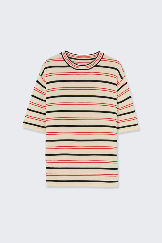 ORGANIC COTTON STRIPED T-SHIRT