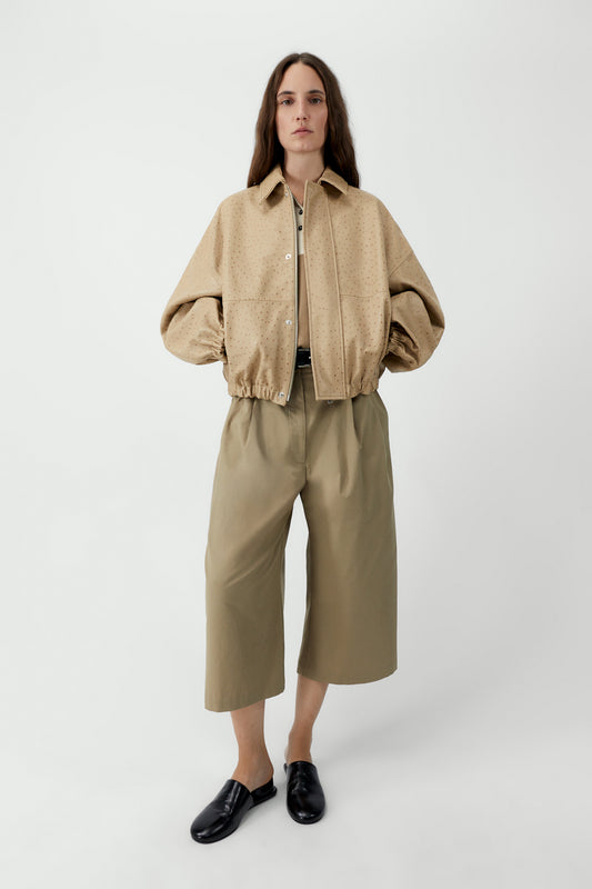 OSTRICH BOMBER JACKET