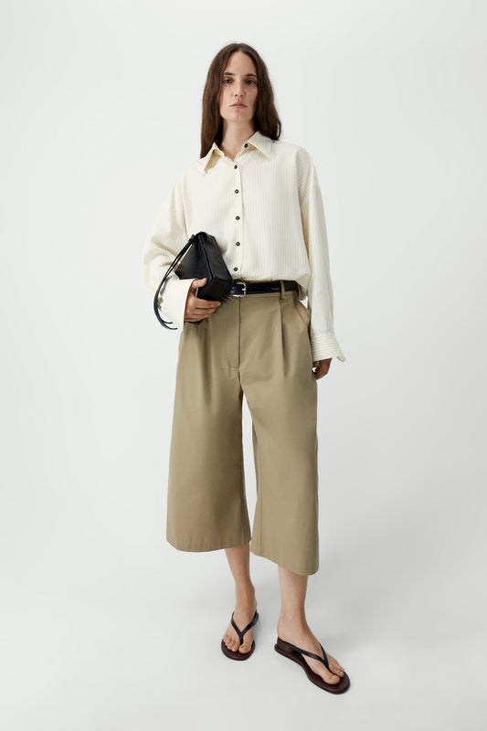 OVERSIZED PENCIL STRIPED SHIRT