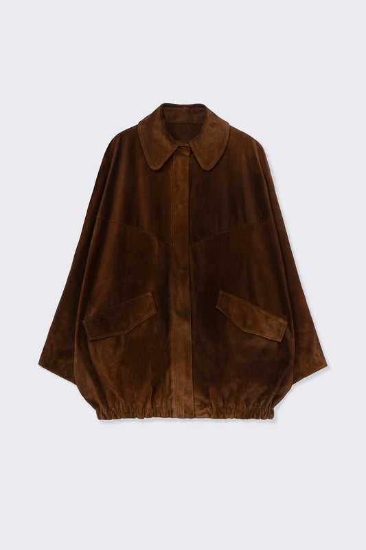 SUEDE BATWING JACKET