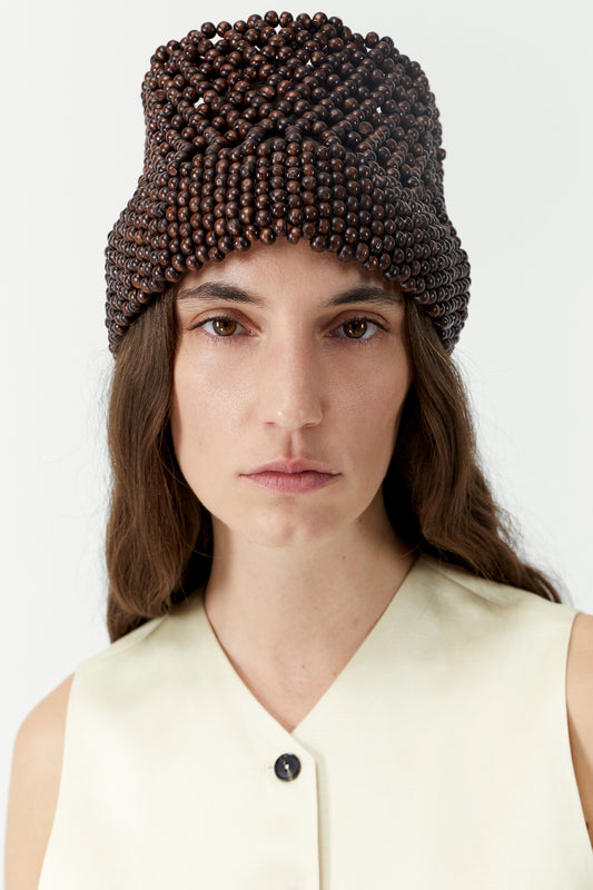 cordera brown dress Cordera Handmade Crochet Dress in Dark Brown