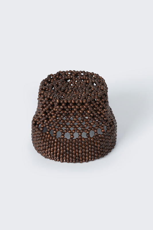 WOODEN BEADS BUCKET