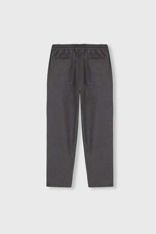 FRONTAL SEAM PANTS GREY