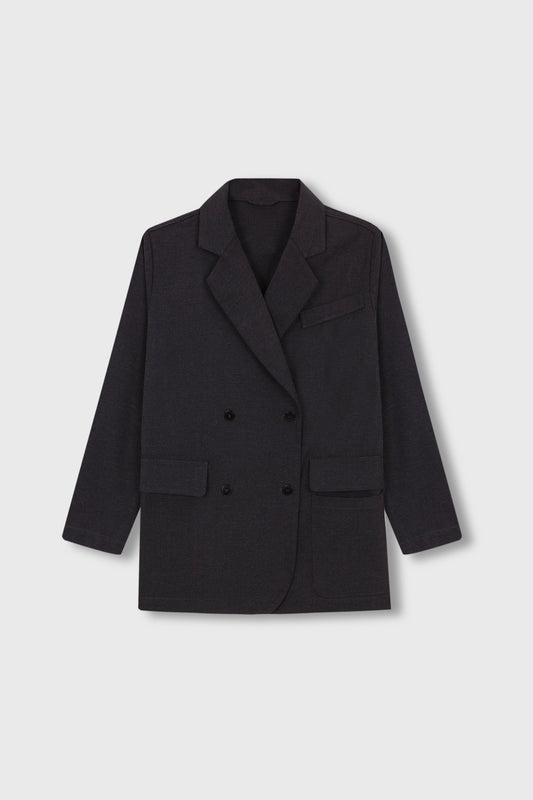 OVERSIZE BLAZER ANTHRACITE