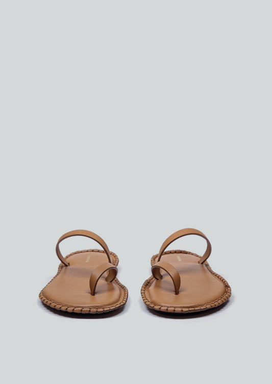 STRAPPY SANDALS CAMEL